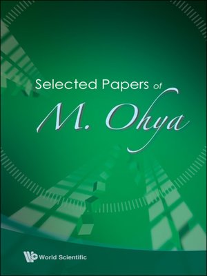cover image of Selected Papers of M Ohya